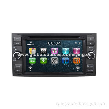 In-Car DVD Player with GPS Navigation System for Ford Transit, Supports Built-in TV